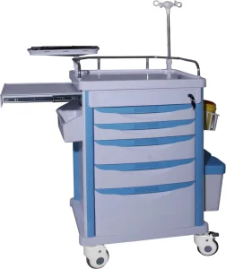 ABS Medical Equipment Trolley Hospital Medicine Cart Emergency Trolley