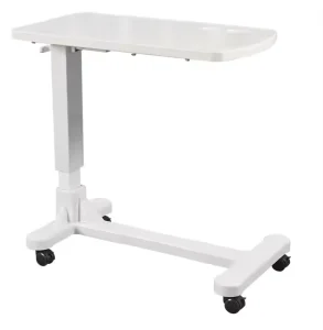 ABS Overbed Table for Hospital Aluminum Alloy Frame