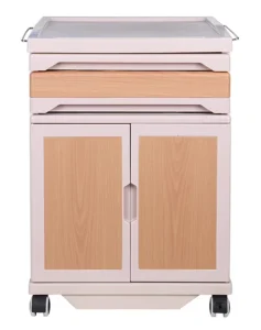 ABS Plastic Medical Bedside Cabinet Patients Room Locker for Hospitals and Clinics