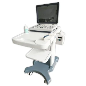 ABS Plastic Medical Furniture Mobile Detachable B type Ultrasonic Small Cart Hospital Trolley With Wheels