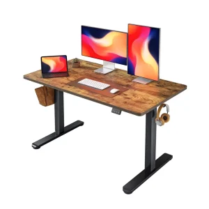 AJUNION Office Electric Adjustable Standing Height Desk Ergonomic Computer Smart Sit Table Lifting Desk