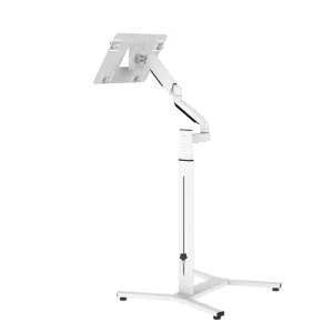 ALS B Modern Height Adjustable Mobile Notebook Laptop Cart Steel Medical Trolley Stand for Home Hospital Use ALS Amyotrophic