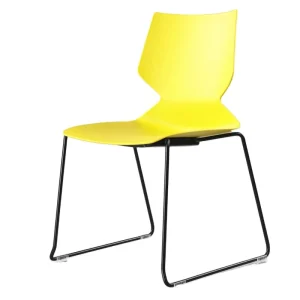 ANSI BIFMA Standard Modern Colorful Ergonomic Stackable Steel Executive Office Conference Chair for Hotel Dining Commercial Use