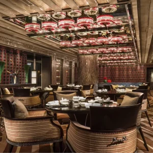ATWOKA Luxury Hotel Restaurant Furniture Dining Table and Chair Set