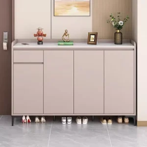 Abu Dhabi Custom High Capacity Villa Aluminum Shoe Rack