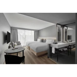 Ac Hotel Bedroom Sets Furniture Hotel Luxury King Bed Hotel Bedroom Set Custom Hotel Furniture Supplier for USA Market