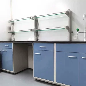 Acid and Alkali Resistant Laboratory Steel Bench Work Station