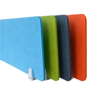 Acoustic Felt Panels Soundproof Office Desk Partition with Noise Control Privacy Screen Sound Absorption Board for Office