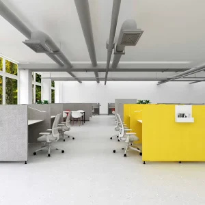 Acoustic Workstation Foldable Computer Cubicles Divider Furniture for Outdoor School Gym Workstations and Desks
