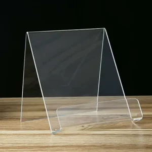 Acrylic Book Stand Tablet Holder Lucite Magazine Rack Custom Acrylic Book Easel for Display Book Notebook Music Sheet
