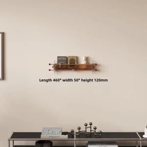 Acrylic Light Axis Magazine Rack Background Wall Decoration Wall Mounted Display Shelf Book Newspaper Designer Style