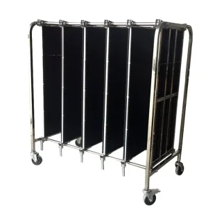 Adjustable Anti-static SMT PCB Board Turnover Cart SMT Magazine Rack ESD PCB Magazine Rack SMT PCB Transfer Trolley