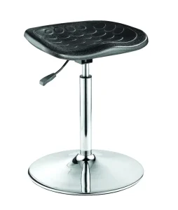 Adjustable Bar Stools Set of 2 Modern PU Leather Counter Bar Stools Chairs for Kitchen Pub Bar Dining Room (Black)