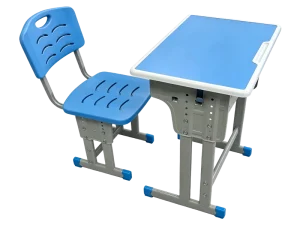 Adjustable Desks and Chairs Useful in Student Classrooms Customizable Student Desk and Chair Sets School Chairs