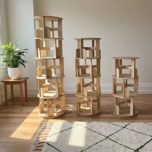 Adjustable Desktop Wooden Bookshelf 2-Tier Countertop Storage Organizer for Office & Study