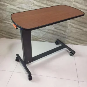Adjustable Factory Over Bed Hospital Table