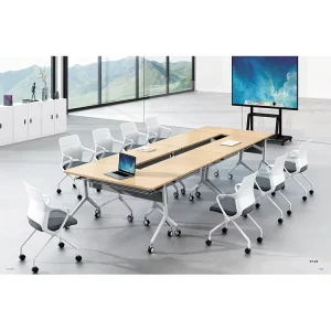 Adjustable Folding Conference Table Modern Minimalism Free Combination Mobile Commercial Training Educational Institution Desk