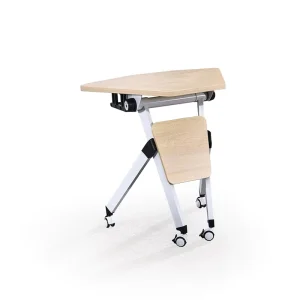 Adjustable Folding Training Table Office Foldable Conference Learn Table