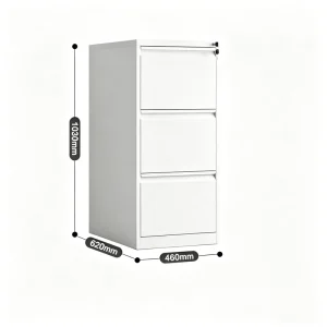 Adjustable Heavy Duty Steel File Cabinet with Anti Tilt Mechanism for Home Office and Bedroom Hanging Folder Organization