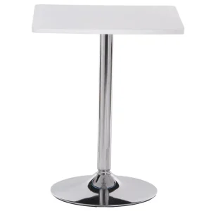 Adjustable Height 360 Rotation Bar Table Minimalist Industrial Modern for Restaurant Coffee Shop Outdoor Courtyard