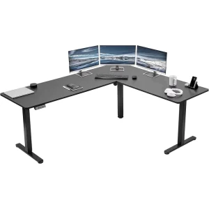 Adjustable Height Metal Desk Frame Office Table Smart Desk Electric Standing Table Large Durable Computer Study Table
