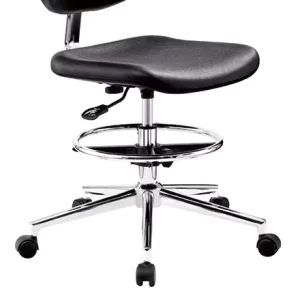 Adjustable Height Metal Modern Lab Chair for School & Hospital Use