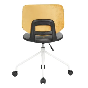 Adjustable Height Modern Home Office Chair with Wheels Armless Small Desk Chair Contemporary Conference Chair for Office Use