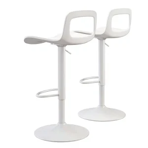 Adjustable Height Rotatable Modern Minimalist Bar Stool with Backrest Metal Frame Bar Furniture for Home and Commercial Use