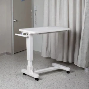 Adjustable Hospital Over Bed Table Dining Table for Patients Hospital Bed Side Table