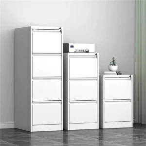Adjustable Lockable Four Drawer Steel File Cabinet for Home or Office Use Quick File A4FC Contract Cabinet