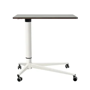 Adjustable Modern Design Lift Activity Wheeled Overbed Table for Home Hospital School or Hotel Use Sit Stand Desk