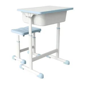 Adjustable Modern Style Primary High School Classroom Furniture Set Comfortable Desk Stool Table Chair