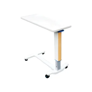 Adjustable Movable Dining Table with ABS Material for Medical Care Bed & Hospital Furniture