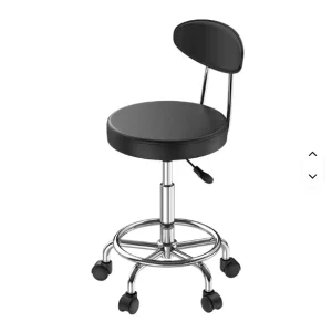 Adjustable PU Laboratory Industrial Chairs Lab Chairs With Backrest