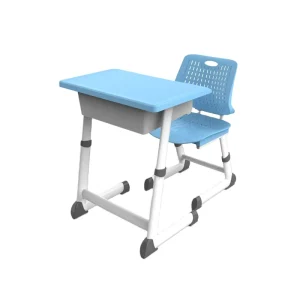 Adjustable School Chairs and Desk Set for Classroom or Home Office School Furniture Set for Students