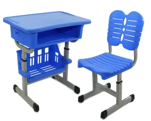 Adjustable School Set Durable School Chairs for Classroom Eco Friendly Modern Student Desks and Chairs