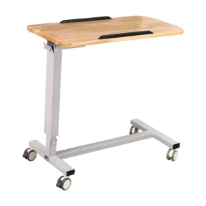 Adjustable Stainless Steel Modern Medical Hospital Overbed Bedside Dining Table