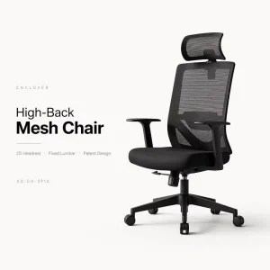 Adjustable Swivel Office Chair Breathable Mesh Seat for Student Staff Room