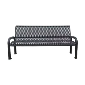 Affordable Expanded Metal Outdoor Seating Bench Furniture