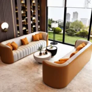 Affordable Luxury Office Sofas Fabric Sofas for Hotel Lobbies and Sales Office Lounges