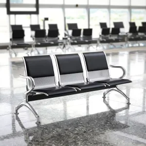 Airport Waiting Chairs Hospital 3 Seater Gang Room Reception Terminal Public Station Bench Airport Lounge Furniture Armchair