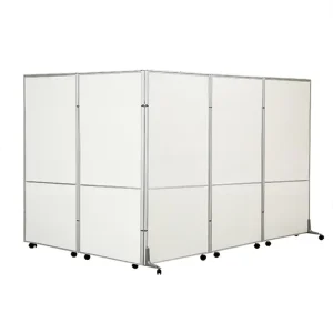 All Inclusive Acoustic Office Partition Modular Cubicle Panels Portable Screen Dividers Woven Projector Screens NRC 0.9