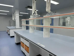 All Steel Lab Table Furniture with Modern Design for School University Hospital Workshop Chemical Labs