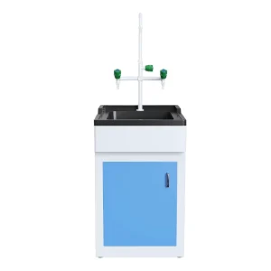 All Steel Laboratory Cabinets and Chemistry Laboratory Table with Hand Washable Sink for School and Laboratory Furniture