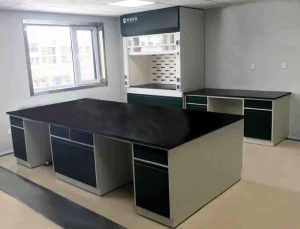 All Steel Laboratory Central Bench Durable Anti-Corrosion Full Steel Laboratory Central Bench