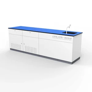 All Steel Laboratory Work Bench Equipment With Sink Factory Price School Lab Furniture