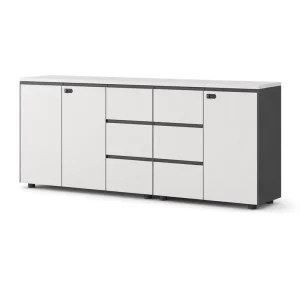 All in One Wood Modern Storage Cabinet