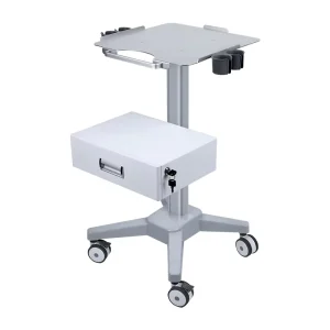 Aluminium Alloy Hospital Trolley Color Doppler Ultrasonography Mobile Medical Cart