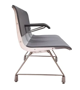 Aluminium Hospital Area 4-Seater Waiting Chair