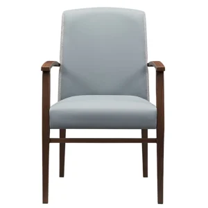 Aluminium Luxury Dining Room Armchairs Modern Custom Waiting Room Armchair